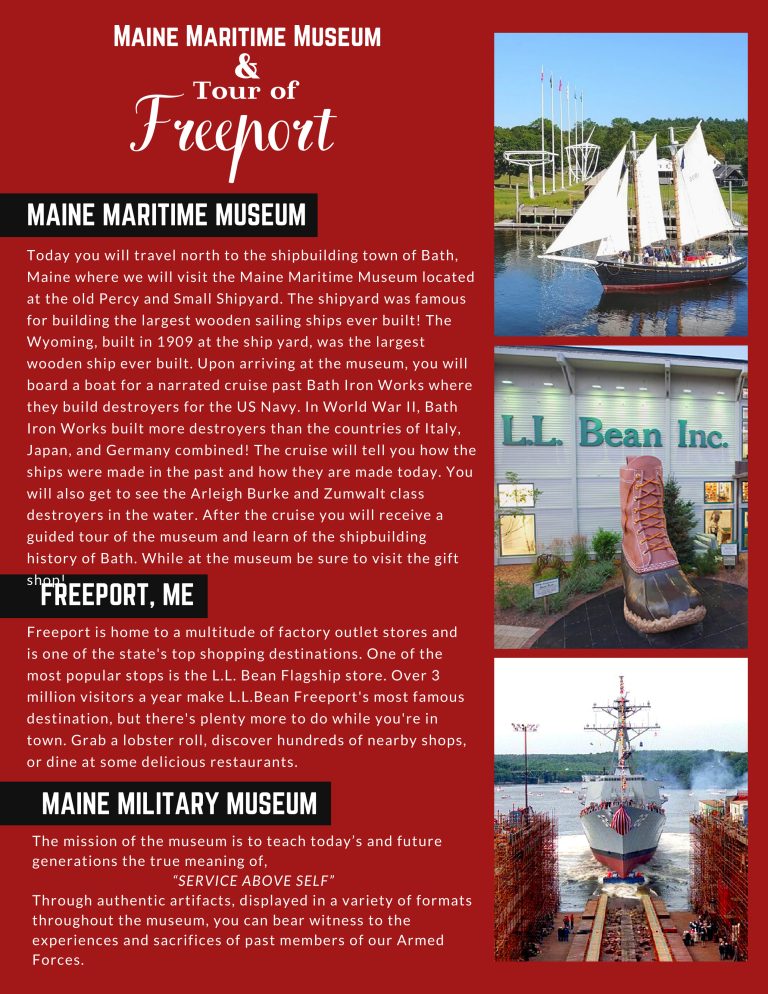 Military Maritime and Freeport Tour